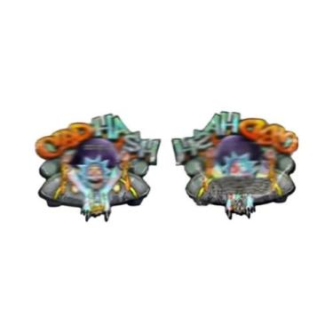 Imagem de Saco Holográfico Com Fecho Zip Reutilizável Mylar Multiuso Para Armaze