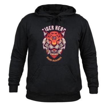 Imagem de Moletom Estampado Inverno Tiger Hear - Nexstar, Preto, M