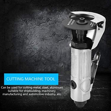 Imagem de Generic Ferramenta Redonda de Corte de Ar de Liga de Alumínio de 3 Polegadas para a Indústria Automotiva, Dispositivo Portátil de 7,4 Polegadas, 25.000 Rpm (Máquina de corte pneumática 3" +