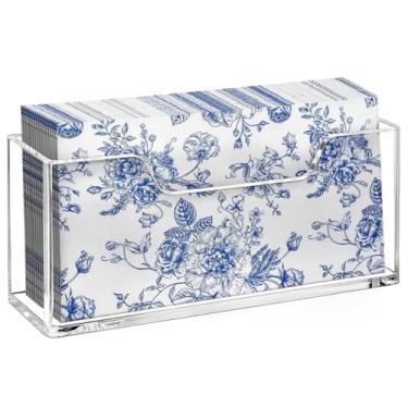 Imagem de Suporte de toalha de bancada de acrílico, protetor de respingos de pia de cozinha, suporte de guardanapo de mesa para mesa de jantar, acessório de banheiro e cozinha resistente à água