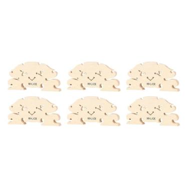 Imagem de oshhni 6x Ponte Morin Khuur, Ponte de Madeira, Fácil de Instalar, Acessório Robusto para Rabeca Mongol com Cabeça de Cavalo, Peça Morin Khuur para Iniciantes