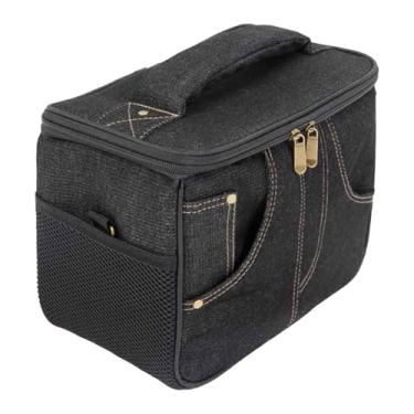 Imagem de Kokiya Bolsa de transporte para amplificador de guitarra, a impactos, organizador de alto-falantes, bolsa para equipamentos de música e transporte, Preto 25x13x18cm