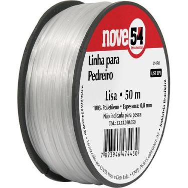 Imagem de Linha para pedreiro lisa 0,8mmx100m - Nove54