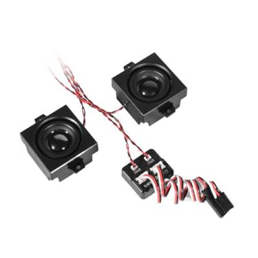 Imagem de TTETTZ Simulador de som de motor RC, módulo de simulação de som de motor, fácil de usar, compacto, substitui o controle remoto de carros, caminhões e