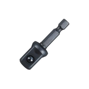 Imagem de Adaptador de soquete de grau de impacto de 1/2 polegada, haste hexagonal para adaptador de broca quadrada