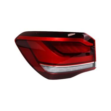 Imagem de Lâmpada de sinal de freio de aviso de luz traseira traseira externa do carro, conjunto de luz traseira de para-choque reversível, compatível com BMW X1 E84 F49 F48 2020 2021 (esquerda)