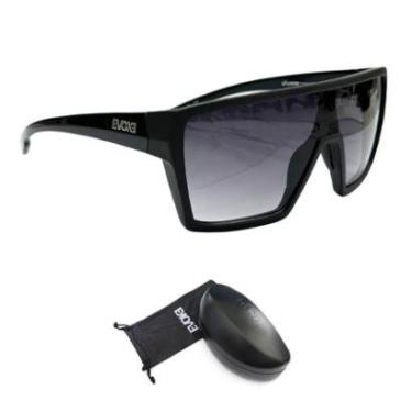 Imagem de Óculos de Sol Evoke Bionic Alfa A14 Black Shine Black Matte-Unissex