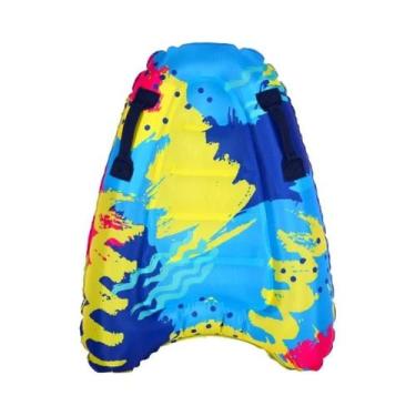 Imagem de Prancha De Surf Inflável Para Crianças, Bodyboard Portátil Com Alças, 