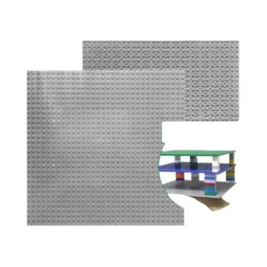Imagem de Placas De Base Dupla Face 32x32 Para Blocos De Montar DIY Compatíveis 