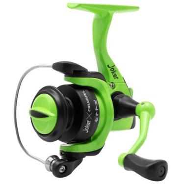 Imagem de Molinete Joker ColorFul Green Drag 4kg 4 Rolamentos - Maruri