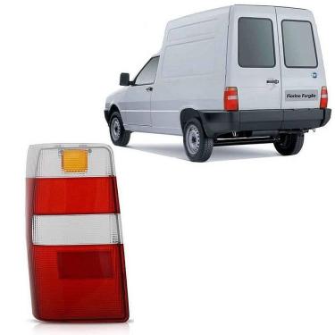 Imagem de Lente Lanterna Tras Fiat Fiorino 2004/2013 Esquerdo Fitam