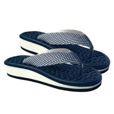 Imagem de Kit 2 Pares Chinelo Ortopédico Para Esporão Massageador - Deidara, 33/