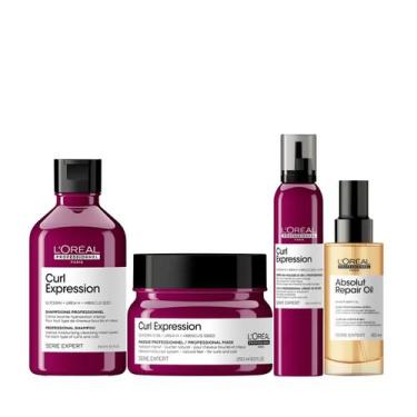 Imagem de Loreal Curl Expression Sh Moisturizing 300ml + Masc 2,5% 250ml + Mouss