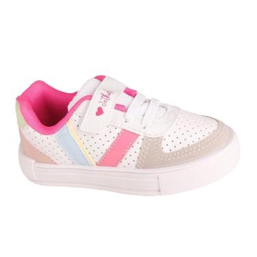 Imagem de Tênis Casual Infantil Em Velcro  Feminino Jet Kids 30086 Bb-Feminino