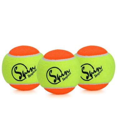 Imagem de Bola de Beach Tennis Spin  Tropical - Pack com 03 Bolas-Unissex