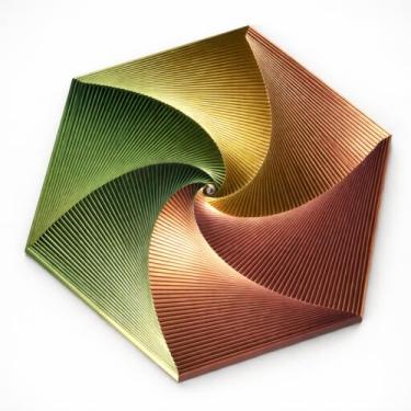 Imagem de Fidget Toy Anti Stress Sensorial, Brinquedo Educativo Criativo, Movimentos Infinitos, Crianças e Adultos, Autismo, Memória, Reflexo, Coordenação Motora, TDAH, Ansiedade, Anti Estresse (Hexagono)