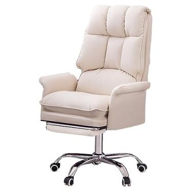 Imagem de Cadeira de mesa de escritório, cadeira de mesa ergonômica para computador com suporte lombar, cadeira de estudo giratória executiva com encosto alto, cadeiras de tarefas com braços, altura ajustável