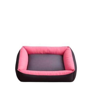 Imagem de cama pet caminha cachorro medio 60 X50 ziper removivel siliconizada fundo impermeavdel (CAPIVARA PINK)
