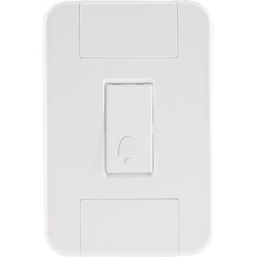 Imagem de 1 Pulsador Campainha 10 A 250v Tablet Branco