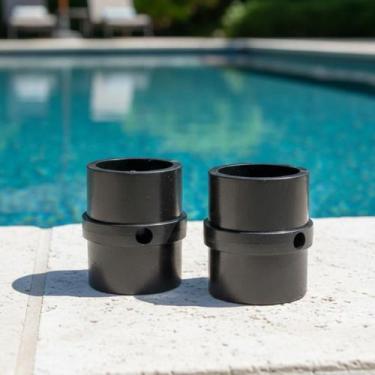 Imagem de Kit 2 Luvas Porta Sensor TS Solar 40mm 50mm Compatível Solar Ecomasol 