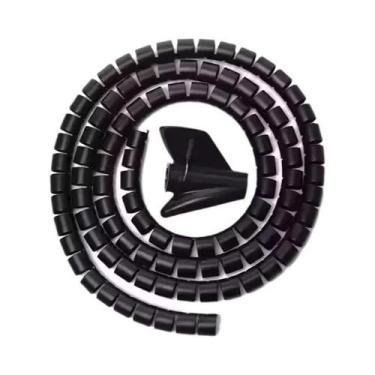 Imagem de Protetor De Cabo Espiral Flexível 2M, Organizador De Cabos, Tubo De Ge