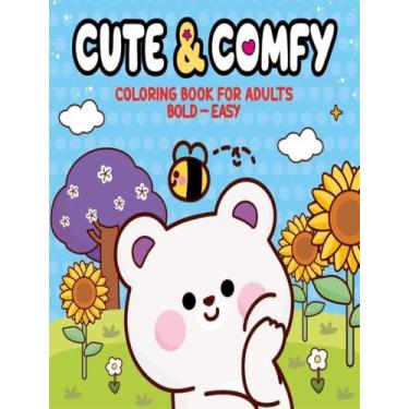 Imagem de Cute & Comfy - Coloring Book For Adults - CAMELOT EDITORA, Sortido