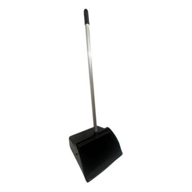 Imagem de Pá De Lixo Coletora Cabo Aluminio 75 Cm Profissio Star Clean, Preto