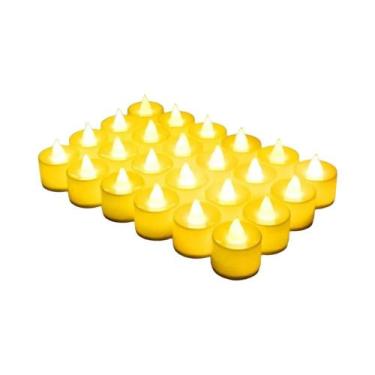 Imagem de Velas LED Românticas Sem Chama, Elétricas a Bateria Para Casamento, An