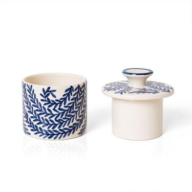 Imagem de Manteigueira Francesa Copa E Cia Versailles Em Cerâmica Artesanal Cascais