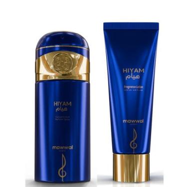Imagem de Kit Poison Hiyam Masculino: Creme + Body Spray - Mawwal - Eu