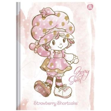 Imagem de Caderno Colegial Moranguinho Edições Brochura Costurado 160 Fls