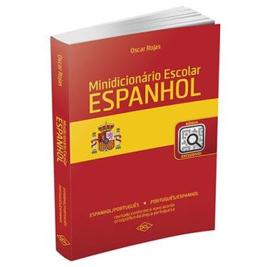 Imagem de Livro - Minidicionário escolar espanhol -NV - qrcode
