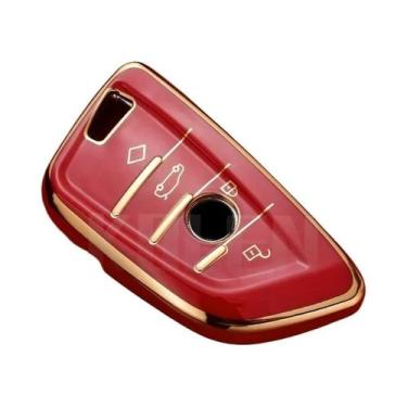 Imagem de Capa De Chave Remota De Carro Em TPU Sem Chave Para BMW X1 X3 X5 X6 X7