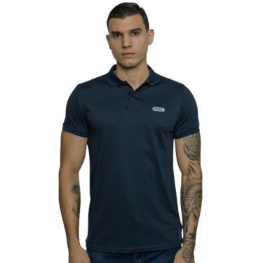 Imagem de Camisa Polo Masculina Fatal Preta 30169 Preto-Masculino