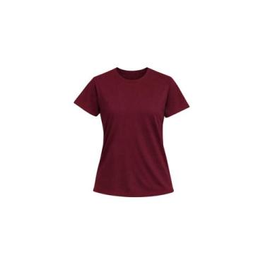 Imagem de Camiseta Baby Look Feminina Básica 100 Algodão Alta Qualidade Lisa Bas