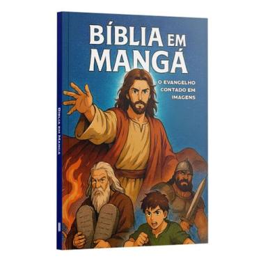 Imagem de Livro - Bíblia em Mangá - O evangelho contado em imagens | Heróis de D