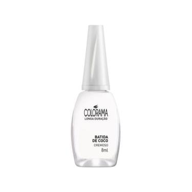 Imagem de Esmalte Colorama Cor Batida de Coco com 8ml, Batida de Coco, 8ml