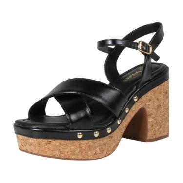 Imagem de Sandalia Feminina Elegante Confortavel Salto Medio Bebece