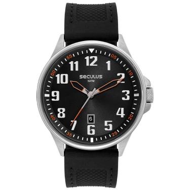 Imagem de Relógio Seculus Masculino Ref: 44326g0svnu1 Esportivo Prateado