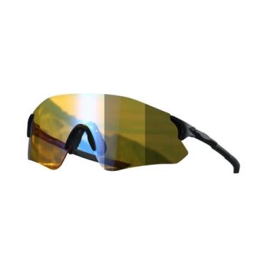 Imagem de Óculos De Sol Oversize Sem Armação Para Homens E Mulheres Com Lentes F