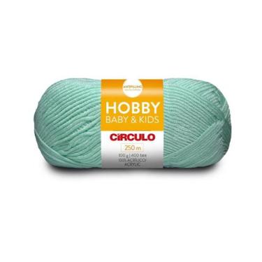 Imagem de Lã Hobby Baby & Kids 100 Gramas - Círculo, 550 - VERDE CANDY