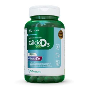 Imagem de Cálcio 600mg e Vitamina D3 2000ui - 60 cápsulas - Nutrye