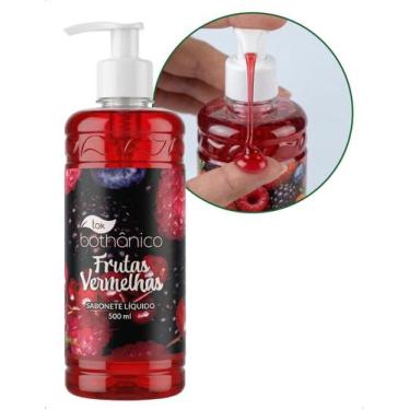 Imagem de Sabonete Liquido Tok Bothanico Frutas Vermelhas 500ml Hidratação Pele 