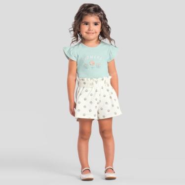 Imagem de Conjunto infantil menina florido Mundi-Feminino