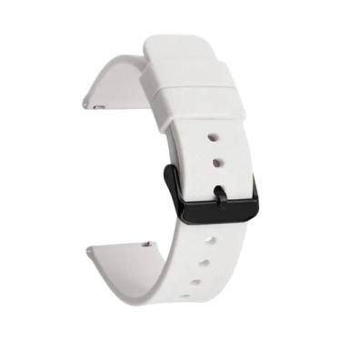Imagem de Pulseiras De Relógio De Silicone Macio Com Liberação Rápida 14-24mm Pa