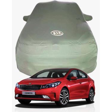 Imagem de Capa de Carro Kia Cerato Tecido  Lycra Premium - Cadilhe Capas, Cinza 