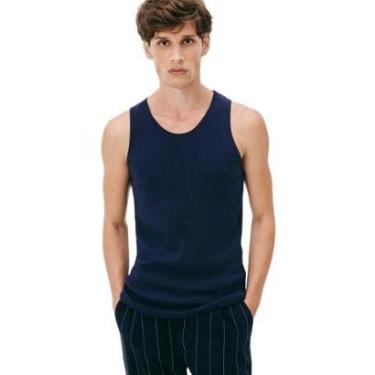 Imagem de Regata Hering Básica Masculina Slim Em Ribana Canelada-Masculino