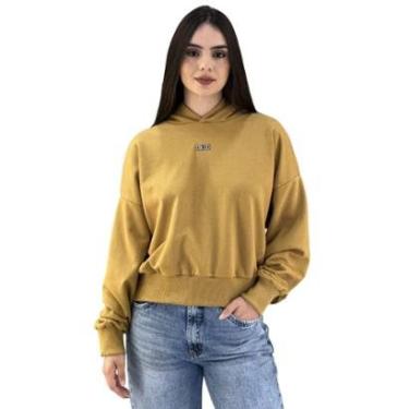 Imagem de Blusão Moletom Feminino Comfort Com Capuz Colcci-Feminino