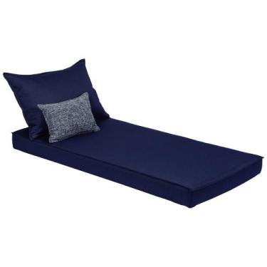 Imagem de Conjunto Estofado para Chaise Tramontina Mood em Tecido Quaker Decor A