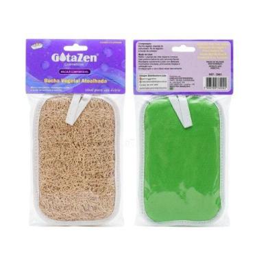 Imagem de Esponja de Banho Gotazen Atoalhada Ref. 2983